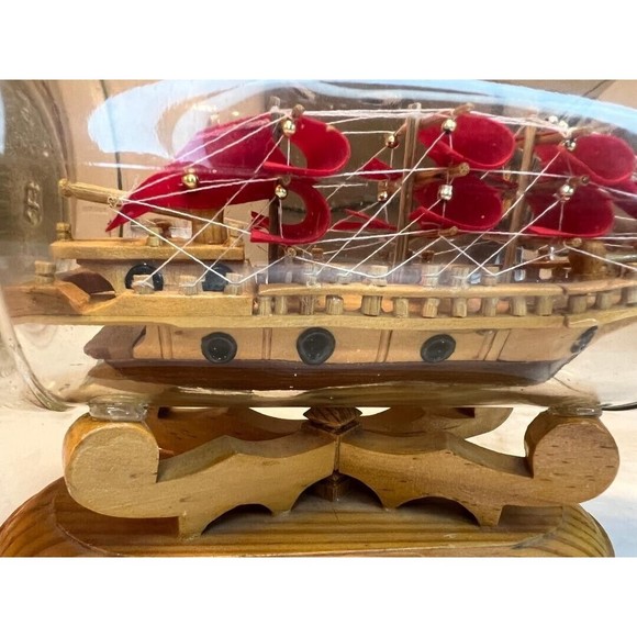 Ship in a Bottle - 11" x 5.25" - Picture 7 of 11